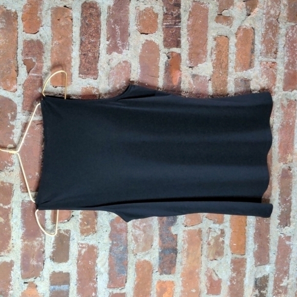 Michael‎ Kors Medium Tank Top w/ Silver Statement Neckline - Picture 6 of 8